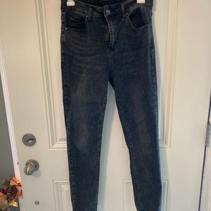 Risen Washed black skinny Jean